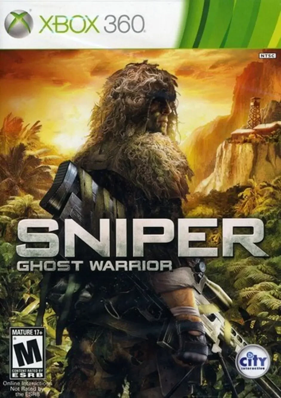 Sniper Ghost Warrior - Microsoft Xbox 360 Pre-Owned CIB